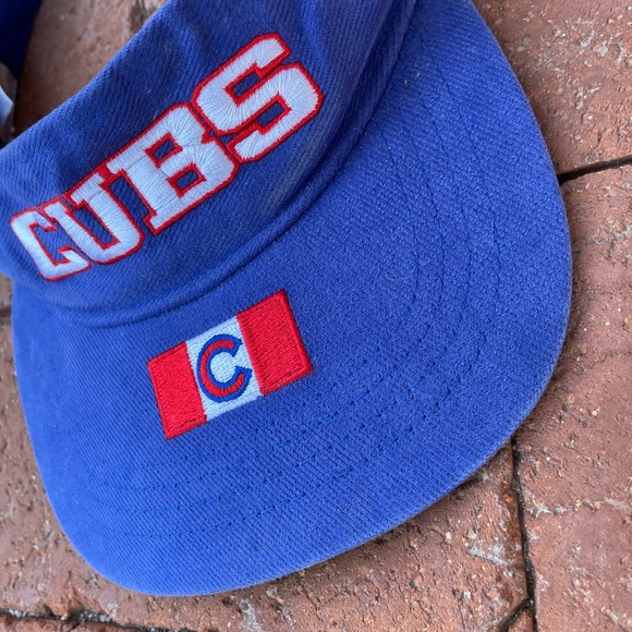 Kids Chicago Cubs visor hat embroidered logo baseball visor unisex - Picture 2 of 7